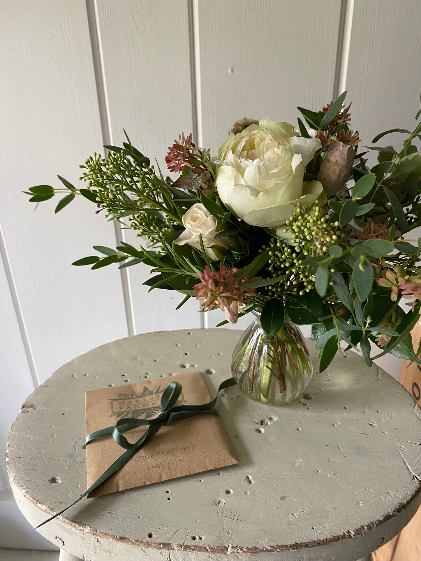 Sympathy Gift Box - with Marlston Farmgirl forget-me-not seeds