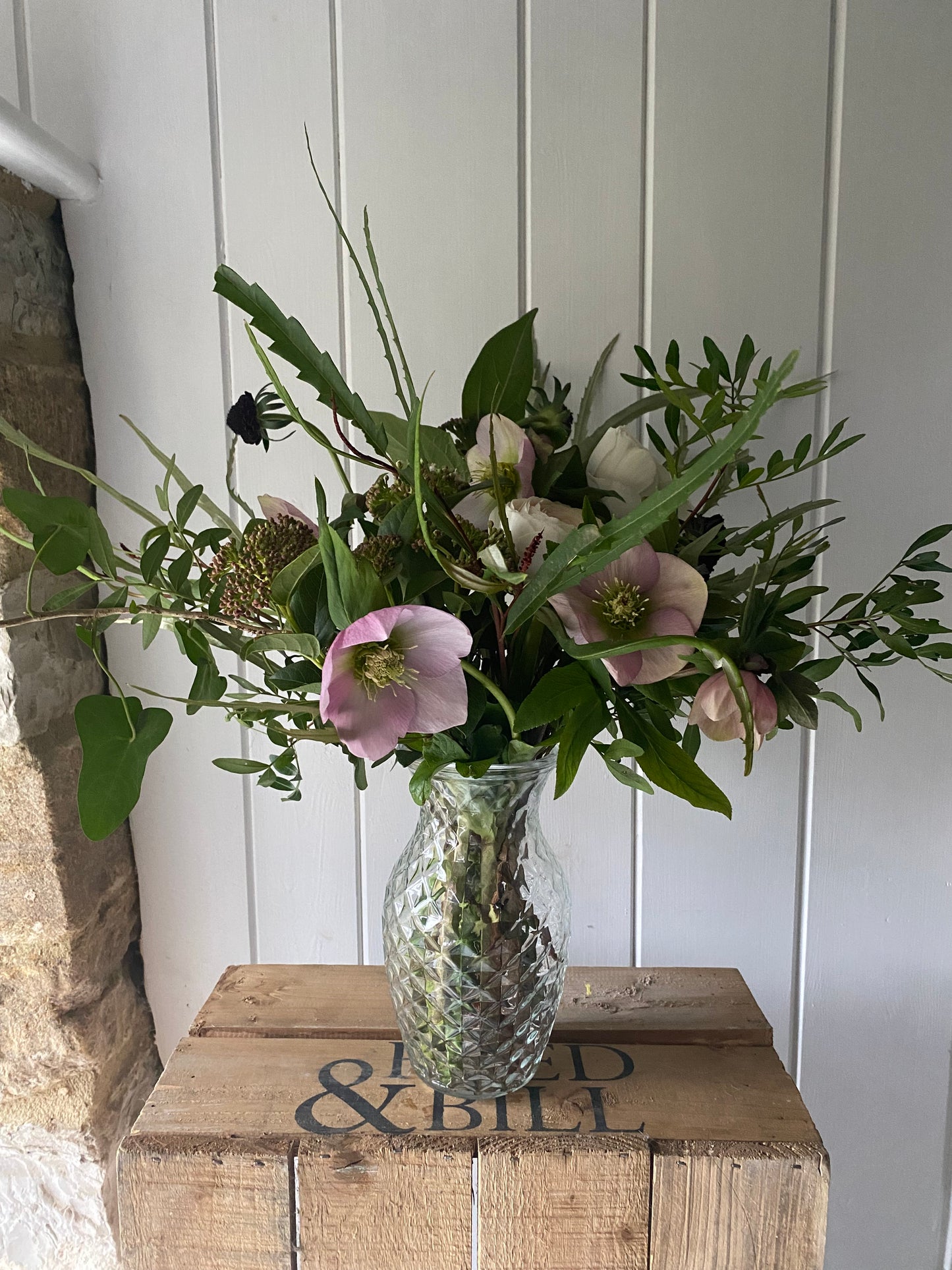 Seasonally Inspired Bunch - with a choice of Vase